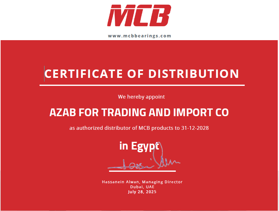 Azab Bearings | Bearings Trading and Import